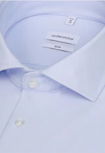 Slim Performance shirt Uni in Hellblau |  Seidensticker Onlineshop