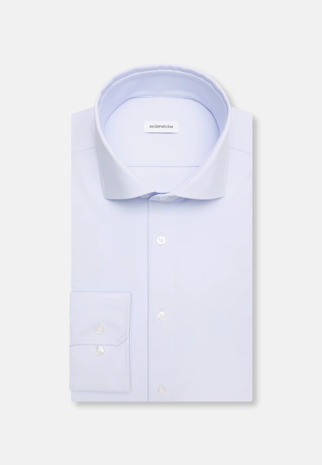 Slim Performance shirt Uni in Hellblau |  Seidensticker Onlineshop