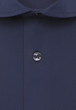 Slim Performance-Hemd Uni in Dunkelblau |  Seidensticker Onlineshop