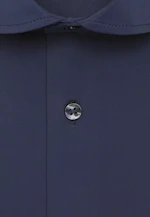 Slim Performance-Hemd Uni in Dunkelblau |  Seidensticker Onlineshop