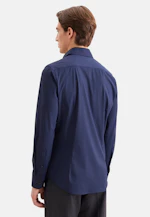 Slim Performance shirt Uni in Dunkelblau |  Seidensticker Onlineshop