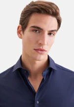 Slim Performance shirt Uni in Dunkelblau |  Seidensticker Onlineshop
