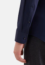 Slim Performance shirt Uni in Dunkelblau |  Seidensticker Onlineshop