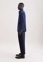 Slim Performance shirt Uni in Dunkelblau |  Seidensticker Onlineshop