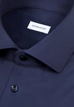 Slim Performance shirt Uni in Dunkelblau |  Seidensticker Onlineshop