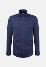 Slim Performance shirt Uni in Dunkelblau |  Seidensticker Onlineshop