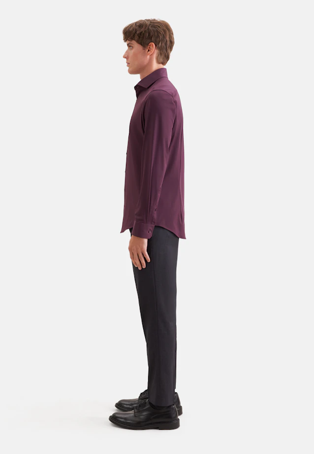 Slim Performance-Hemd Uni in Rot |  Seidensticker Onlineshop