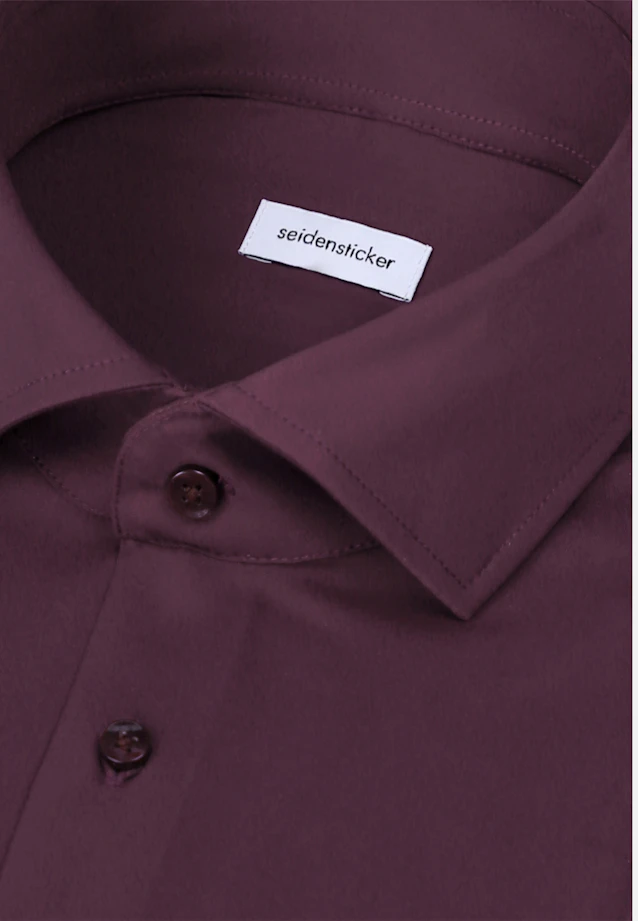 Slim Performance-Hemd Uni in Rot |  Seidensticker Onlineshop
