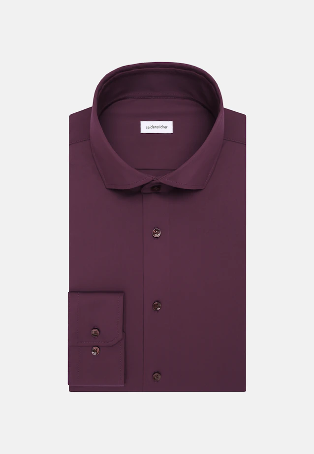 Slim Performance-Hemd Uni in Rot |  Seidensticker Onlineshop