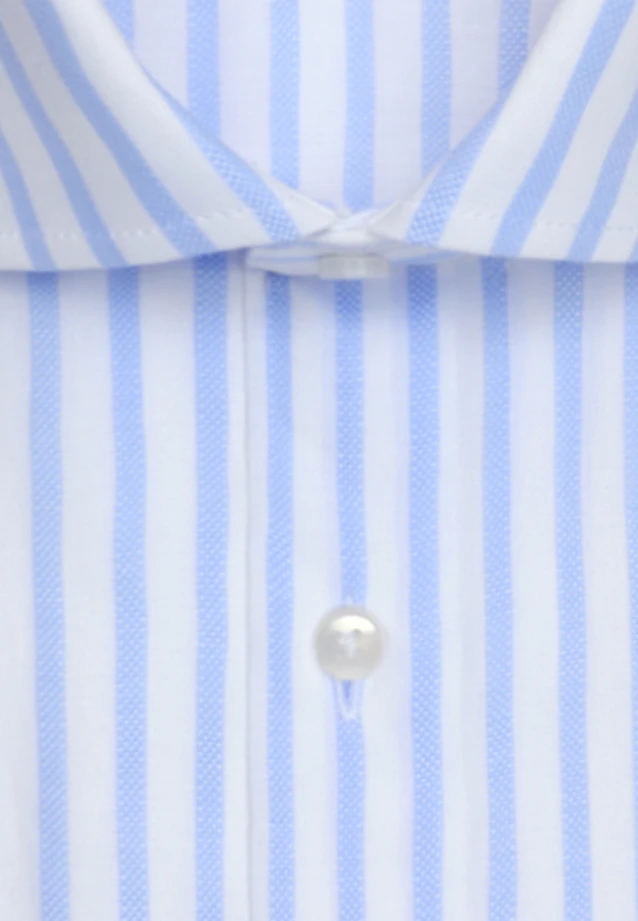 X-Slim Business Hemd Gestreift in Hellblau |  Seidensticker Onlineshop