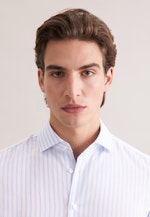 X-Slim Business Hemd Gestreift in Hellblau |  Seidensticker Onlineshop