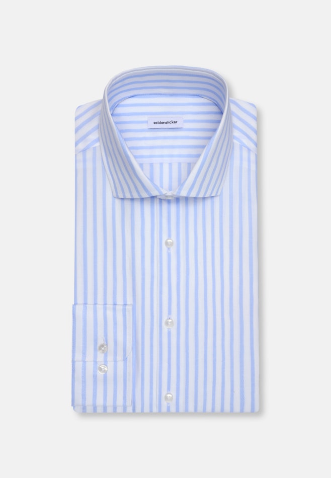 Slim Business Hemd Gestreift in Hellblau | Seidensticker Onlineshop