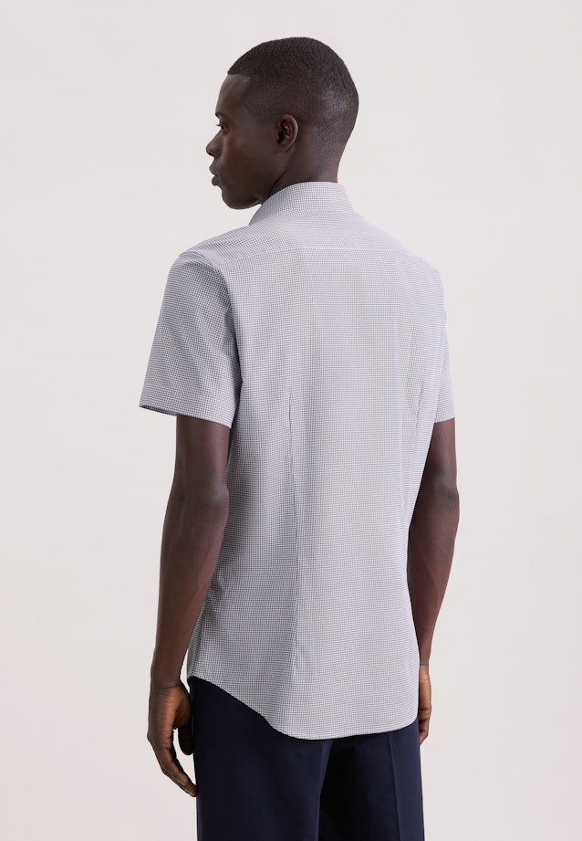 Slim Business Hemd Druck in Beige |  Seidensticker Onlineshop