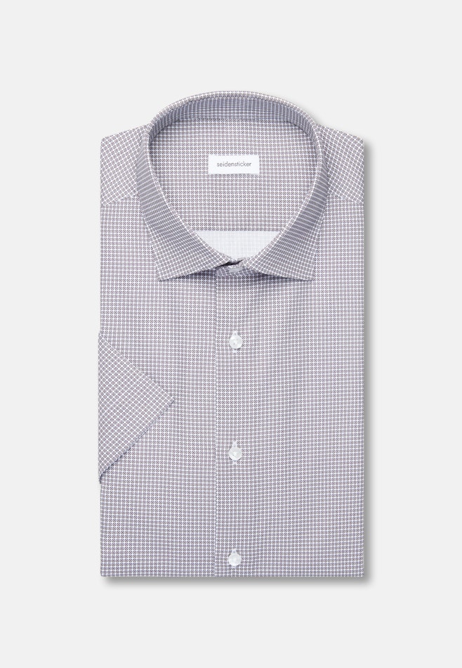 Slim Business Hemd Druck in Beige | Seidensticker Onlineshop