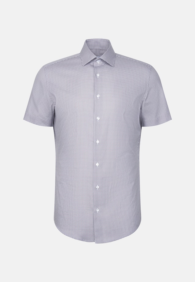 Slim Business Hemd Druck in Beige |  Seidensticker Onlineshop