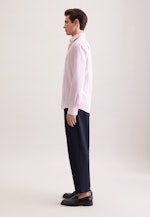 Regular Leinenhemd Uni in Rosa |  Seidensticker Onlineshop