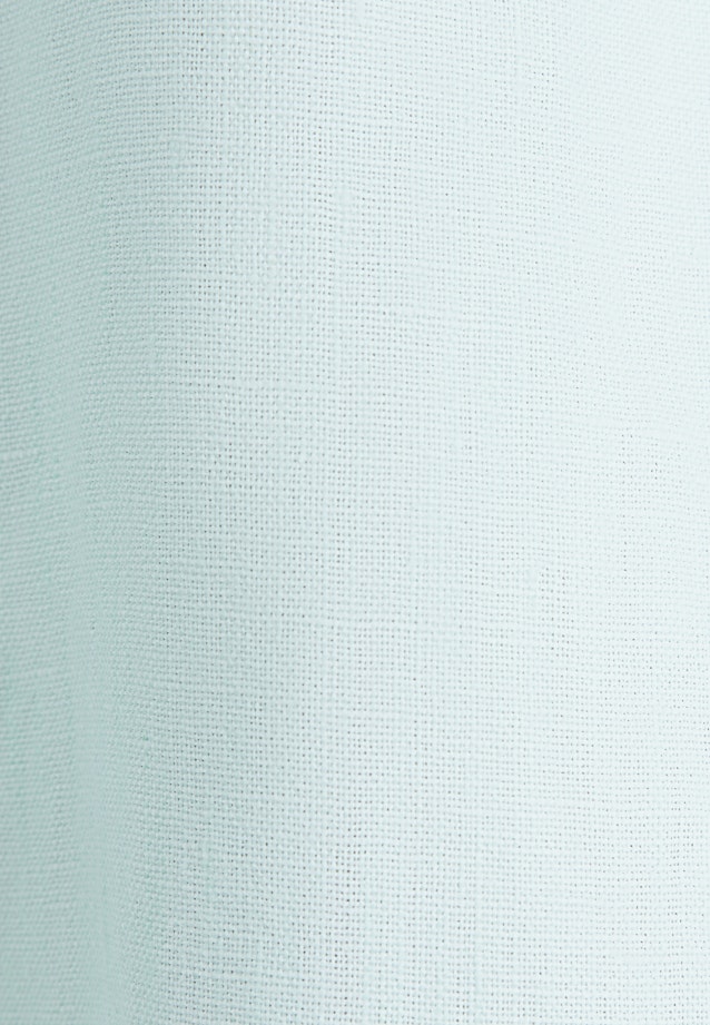 Regular Linen shirt Uni in Grün |  Seidensticker Onlineshop