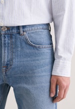 Regular 5-Pocket Denim Denim in Mittelblau |  Seidensticker Onlineshop