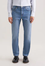 Regular 5-Pocket Denim Denim in Mittelblau |  Seidensticker Onlineshop