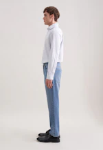 Regular 5-poches Denim Denim in Bleu Moyen |  Seidensticker Onlineshop