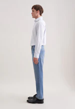 Regular 5-Pocket Denim Denim in Mittelblau |  Seidensticker Onlineshop