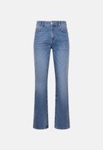 Regular 5-Pocket Denim Denim in Mittelblau |  Seidensticker Onlineshop