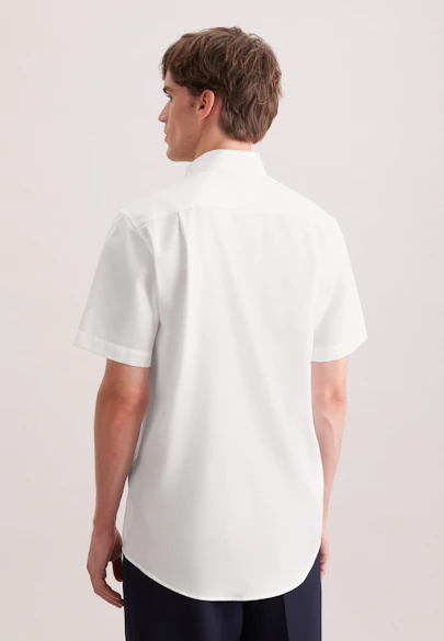 Regular Chemise d'affaires Structure in Blanc | Seidensticker Onlineshop
