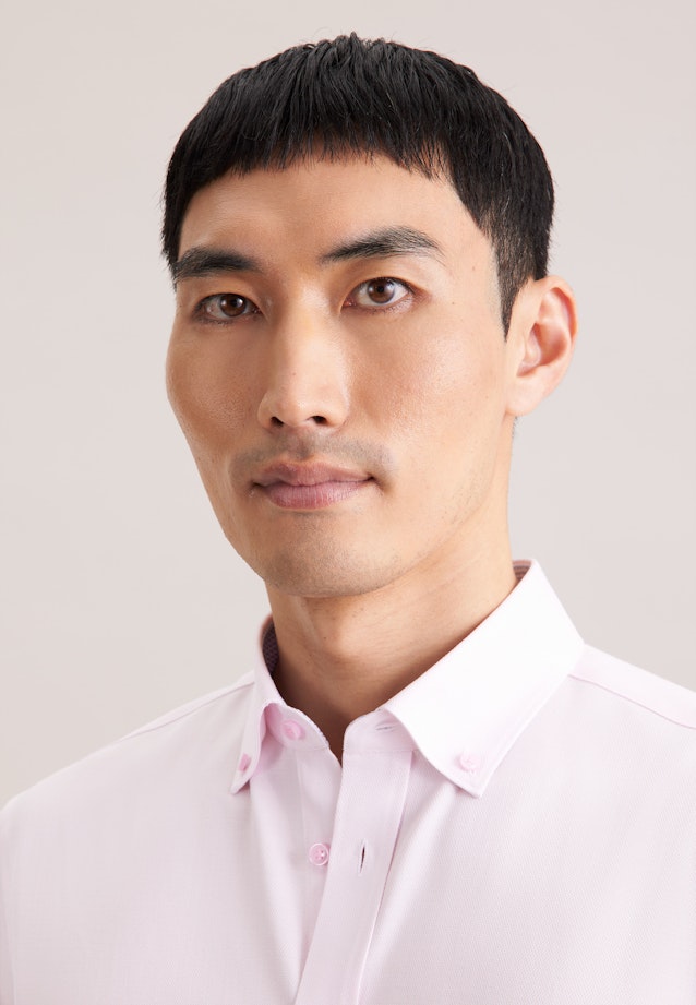 Regular Business Hemd Struktur in Rosa |  Seidensticker Onlineshop