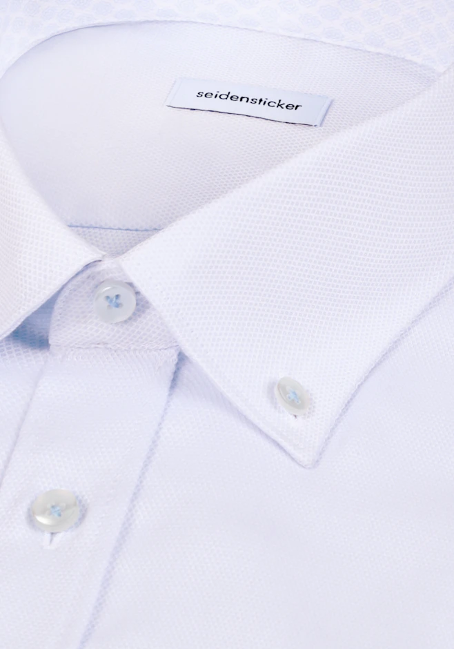 Regular Business Hemd Struktur in Hellblau | Seidensticker Onlineshop