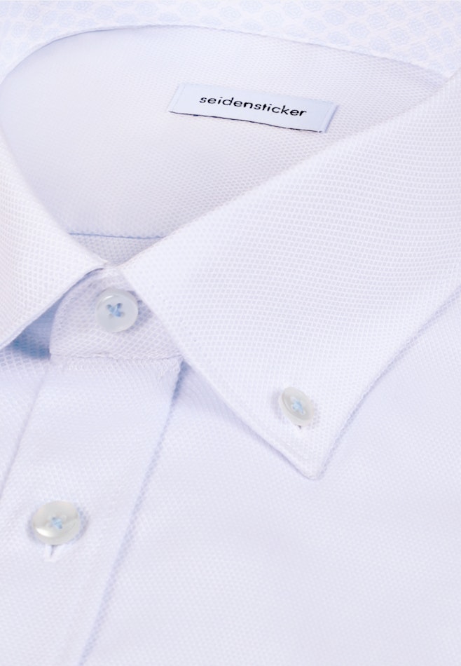 Regular Business Hemd Struktur in Hellblau | Seidensticker Onlineshop