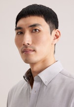 Regular Business Hemd Struktur in Grün |  Seidensticker Onlineshop