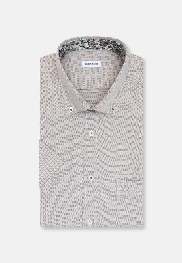 Regular Business Hemd Struktur in Grün |  Seidensticker Onlineshop