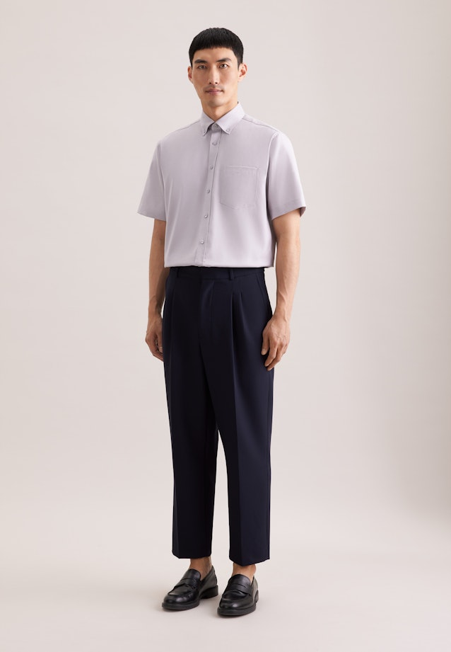 Regular Business Hemd Struktur in Grau |  Seidensticker Onlineshop