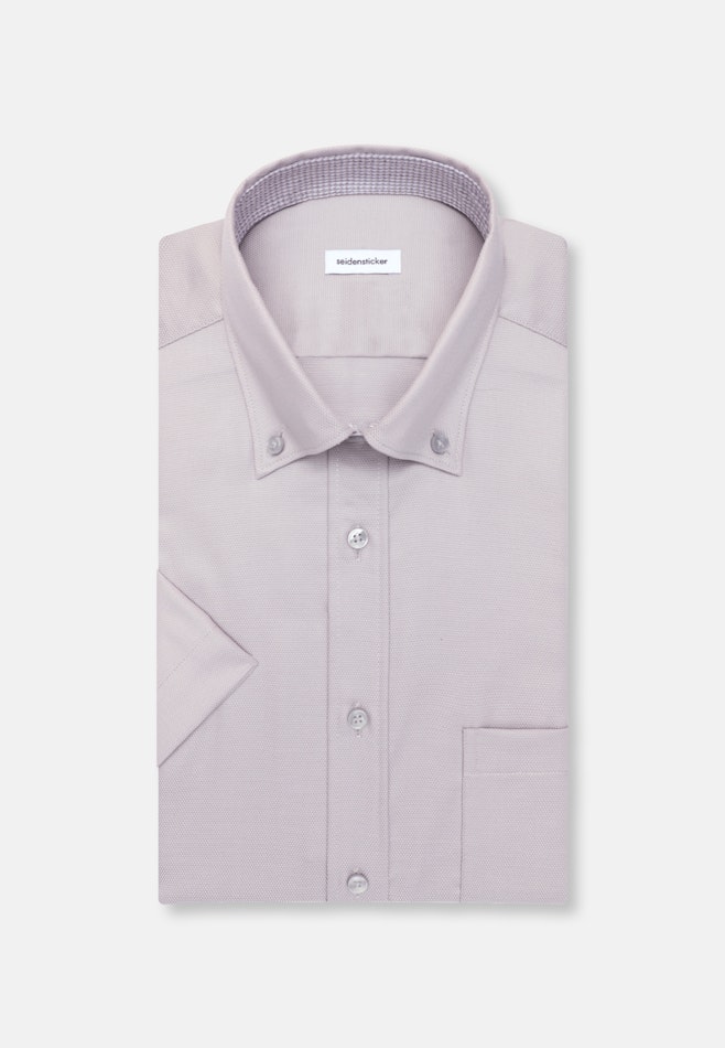 Regular Business Hemd Struktur in Grau | Seidensticker Onlineshop