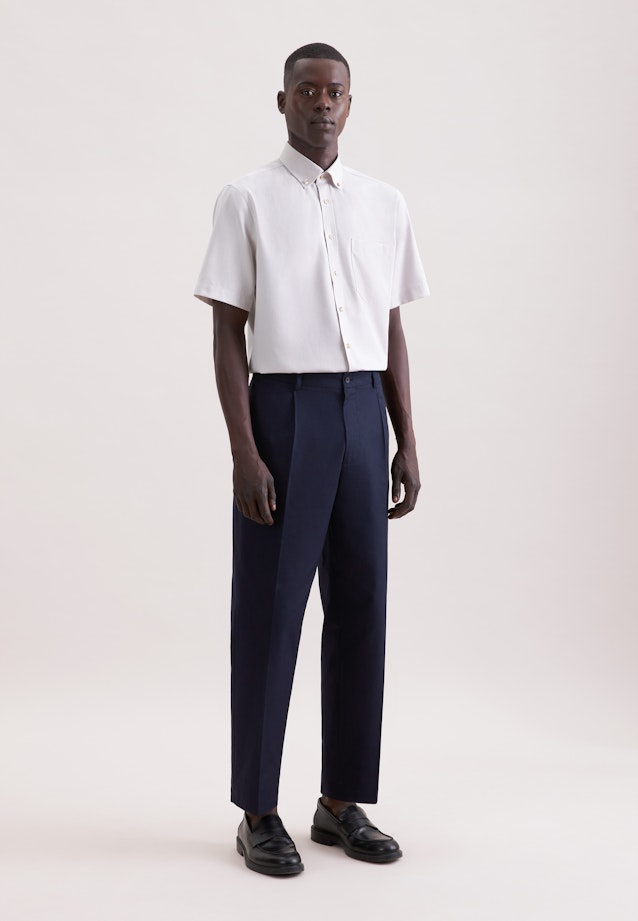 Regular Business Hemd Struktur in Beige |  Seidensticker Onlineshop