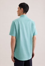 Regular Business Hemd Struktur in Türkis |  Seidensticker Onlineshop