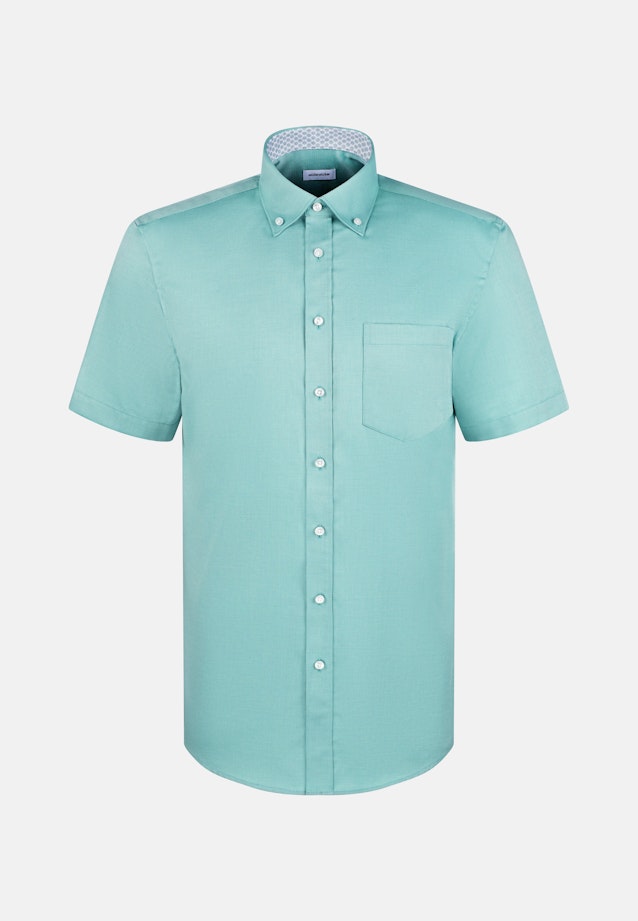 Regular Business Hemd Struktur in Türkis |  Seidensticker Onlineshop