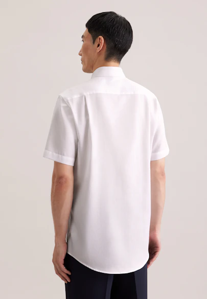 Regular Chemise d'affaires Structure in Blanc | Seidensticker Onlineshop