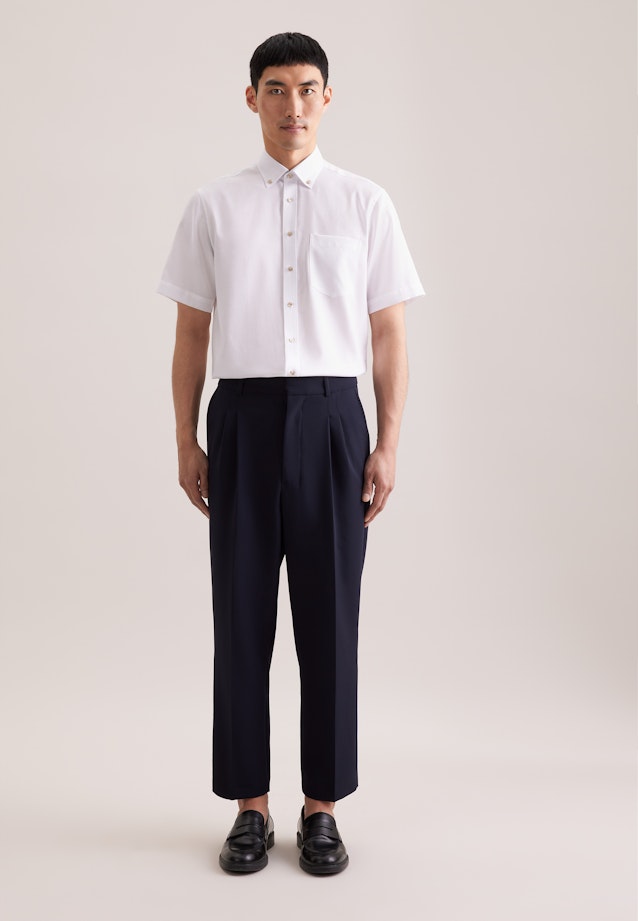 Regular Business Hemd Struktur in Weiß |  Seidensticker Onlineshop