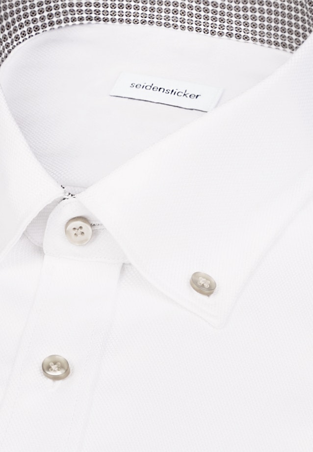 Regular Business Hemd Struktur in Weiß |  Seidensticker Onlineshop