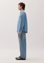 Oversized Boxy Hemd aus Blue Denim in Dunkelblau |  Seidensticker Onlineshop