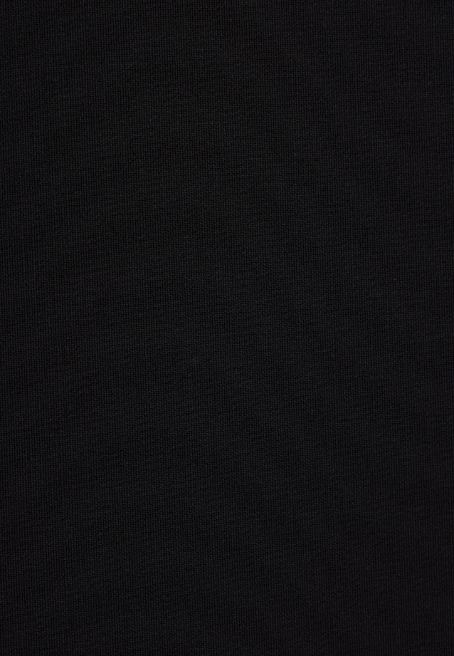 Bundfaltenhose aus einer Wollmischung in Schwarz |  Seidensticker Onlineshop