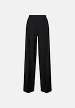 Pantalon à plis en mélange de laine in Noir |  Seidensticker Onlineshop
