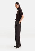 Pantalon à plis en mélange de laine in Marron |  Seidensticker Onlineshop