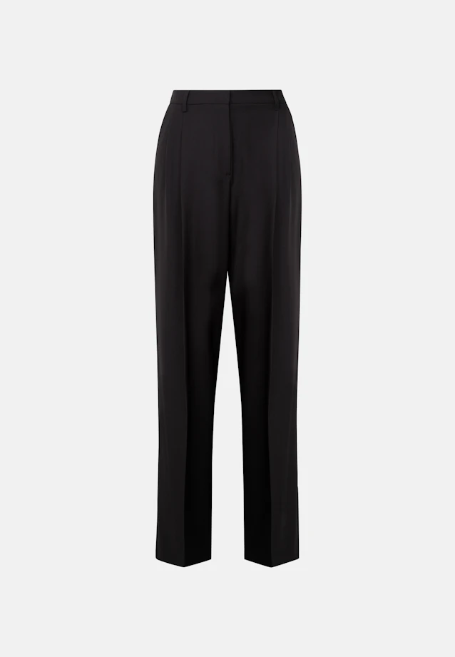 Bundfaltenhose aus einer Wollmischung in Braun |  Seidensticker Onlineshop