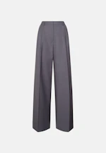 Bundfaltenhose aus einer Wollmischung in Grau |  Seidensticker Onlineshop