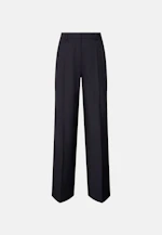 Bundfaltenhose aus einer Wollmischung in Dunkelblau |  Seidensticker Onlineshop