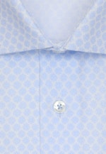 Shaped Business Hemd Druck in Hellblau |  Seidensticker Onlineshop