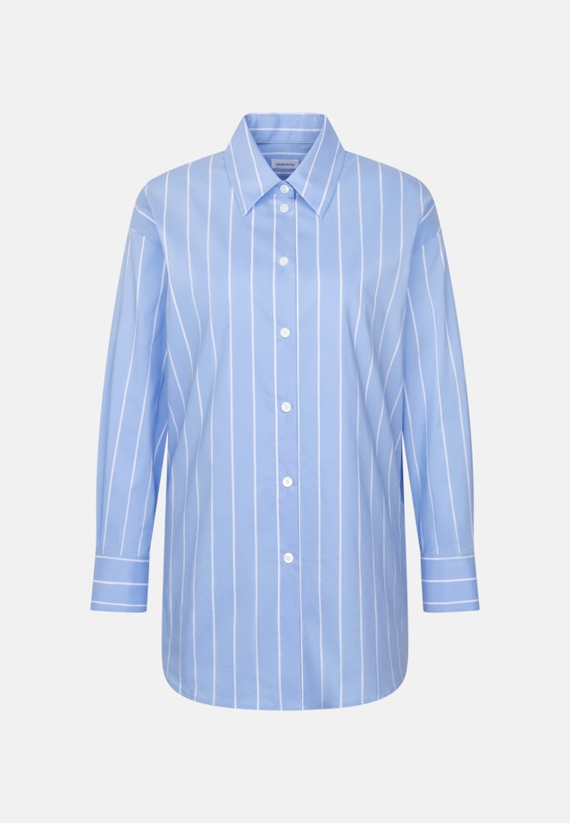 Chemise blouse oversize avec empiècement bas in Bleu Clair |  Seidensticker Onlineshop
