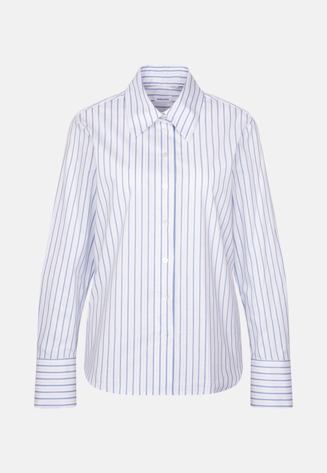 Hemdbluse in A- Linie in Hellblau |  Seidensticker Onlineshop